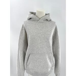AF Abercrombie Fitch Soft AF Hoodie Gray Unisex XS Oversized Sweatshirt S M